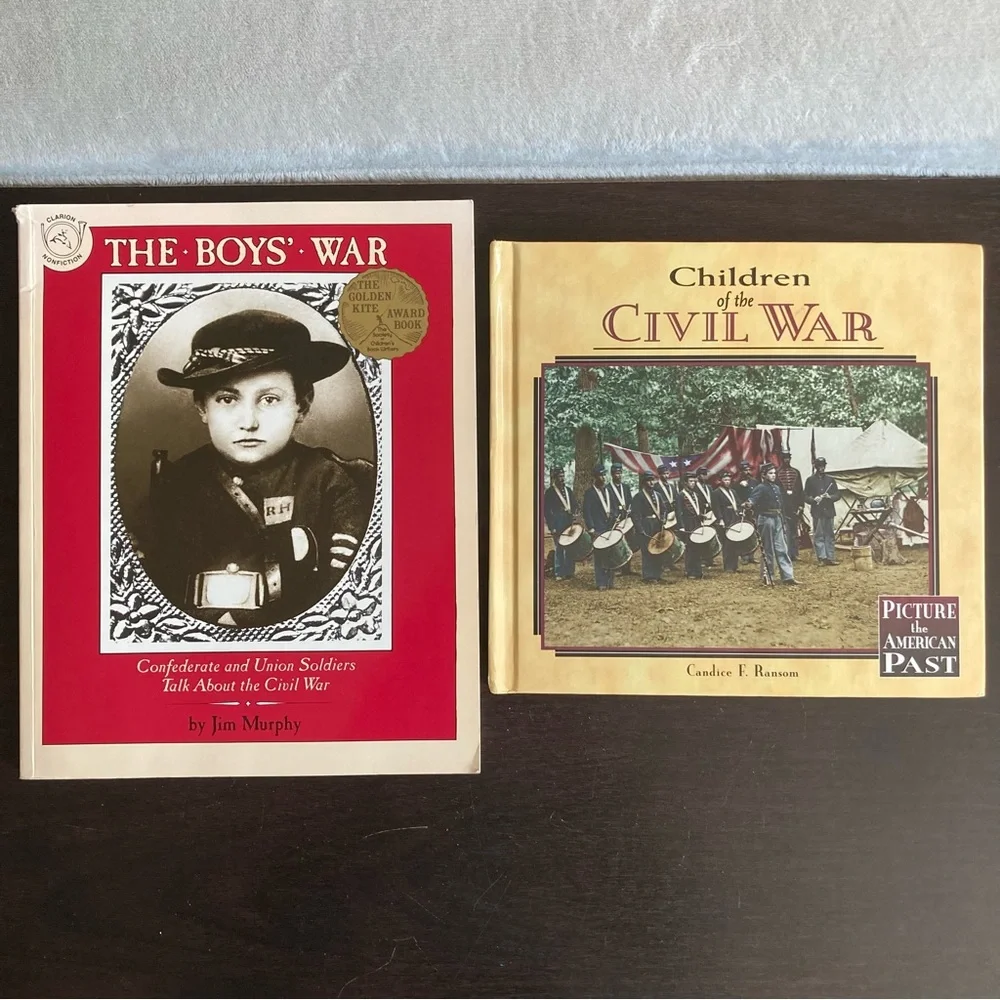 2 Civil War books 🥁